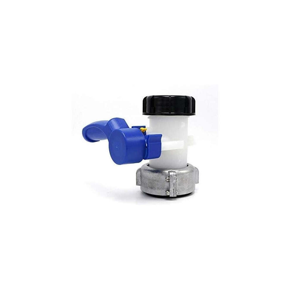 Universal Ibc Adapter - Butterfly Valve - 1000 Litre Tank - 75 Mm Ibc Tap - Dn50 Check Valve 9301941334737