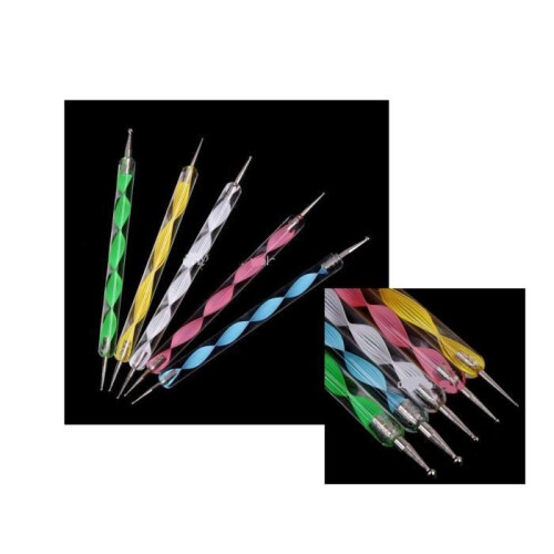 Dotting tool pen - nail art manicure kit Set 5