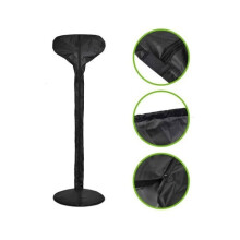 Schwarz - 180 x 52 cm - Staubschutzhülle für All-inclusive-Heizung - Wasserdicht/mit Reißverschluss/Schutz vor Sonneneinstrahlung