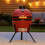 NEO Neo Cinnibar Kamado 13" Ceramic Mini BBQ Grill 1