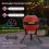NEO Neo Cinnibar Kamado 13" Ceramic Mini BBQ Grill 6