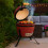 NEO Neo Cinnibar Kamado 13" Ceramic Mini BBQ Grill 9