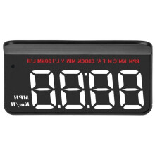 Dilwe Auto-HUD-Tachometer Universal OBDII-Display Geschwindigkeitsalarm Head-Up-Windschutzscheibenprojektor