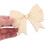 10 pièces de découpes de nœuds papillon en bois brut 4
