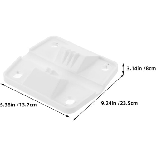 2 Sets Cooler Hinges Replacement with Screws Plastic Cooler Box Hinges Accessories Replacement Parts 1