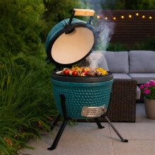 Neo Kamado 13" Ceramic BBQ Grill Smoker
