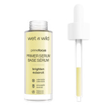 wet n wild Prime Focus Facial Serum Primer Makeup Extending, Hydrating Face Skin Care Product, Reduces Fine Lines And Wrinkles - Brighten