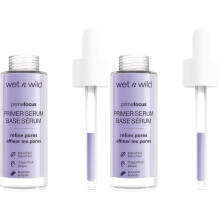 Wet n Wild Prime Focus Pore Minimizing Facial Serum Primer Makeup Extending | Reduces Pores | Improves Skin Texture | (Pack of 2) - Minimize Pores