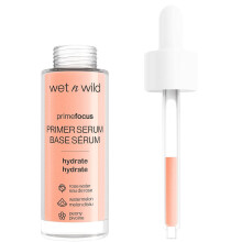 wet n wild Prime Focus Primer Serum for Face, Hydrating for Dry Skin, Makeup Primer Serum - Orange