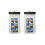 Große wasserdichte Handytasche IPX8 2er-Pack Black 1