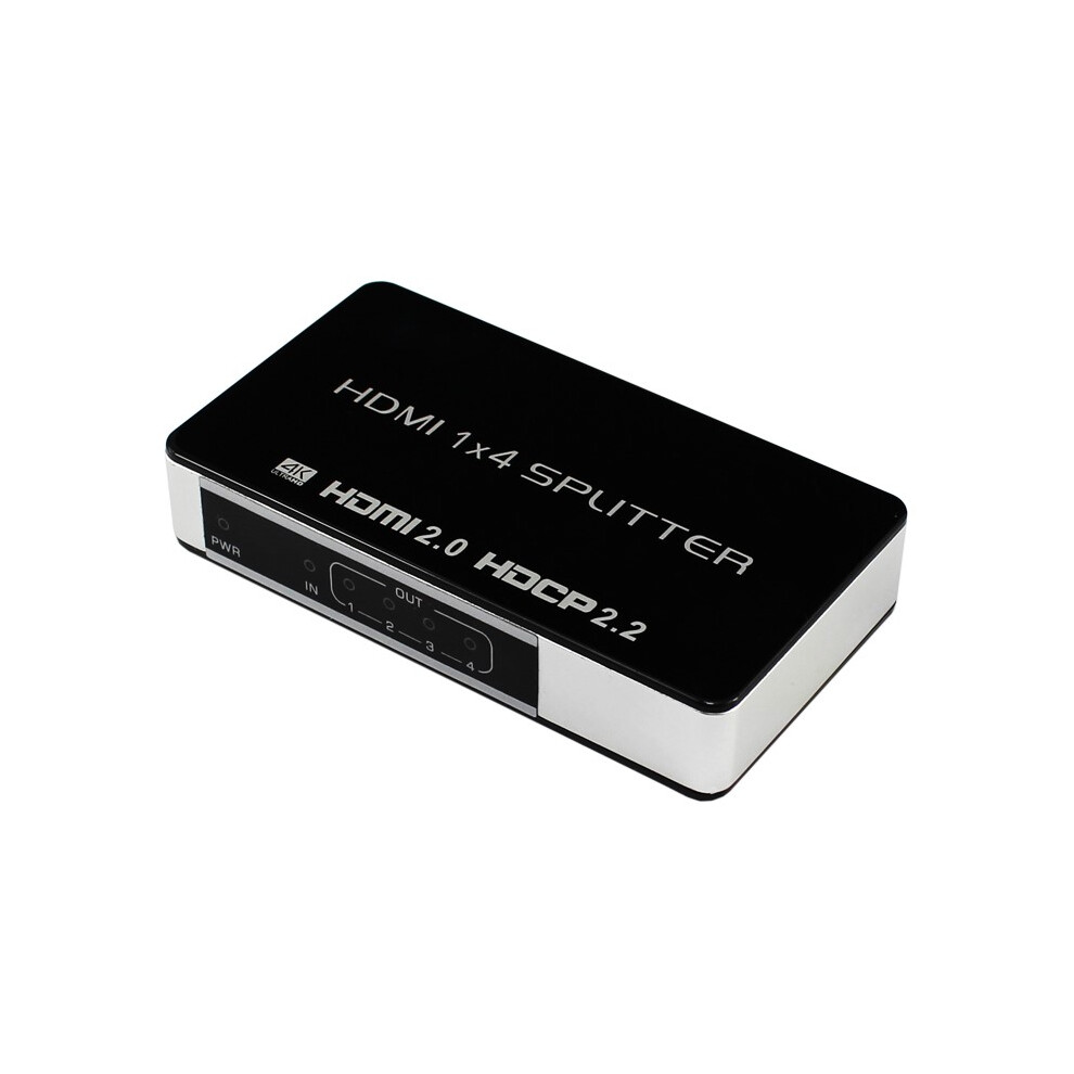 1 X 4 Hdmi Splitter Ultrahd 4K@60Hz Support 3D Hdmi V2.0 Hdcp 2.2 18 Gbps,Compatible With Ps4, Projector 7314280417773