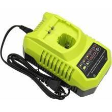 Ladegerät für Ryobi 18V 9,6V 12V 14,4V 18V Ni-Cd-, Ni-MH- und Li-Ionen-Akkus für One+ P100 P102 P103 P105 P107 P108 Akkus