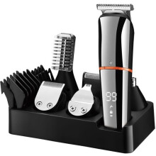 Surker Professioneller Haarschneider, Barttrimmer für Herren, 6-in-1 Multifunktions-Wasserdichter Präzisionstrimmer