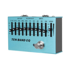 SA-01 10-Band-Equalizer-Controller, Effektpedal für E-Gitarre, True Bypass, Gitarren- und Bassteile und Zubehör