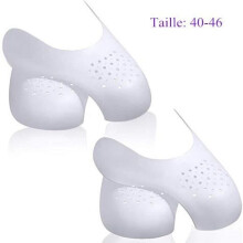 Schuhüberzieher – ZGEER – 2 Paar – Knitterfrei – Größen 40–46 – Gummi
