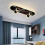 Plafonnier LED pour skateboard enfant, modèle E, à intensité variable avec télécommande, plafonnier 1