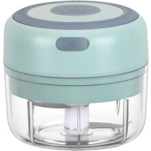 Mini-Knoblauchschneider, Knoblauchhacker, elektrischer USB-Knoblauchschneider, kabelloser Obst- und Gemüsemixer