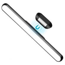 LED-Schreibtischleuchte für die Unterbaumontage, Wand-Nachtlicht mit Touch-Funktion und drei Geschwindigkeitsstufen, Schwarz, Ausführung 2