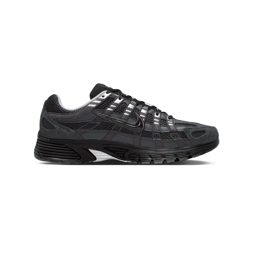 Nike P-6000 Suede Arthracite Silver Black Uk 7