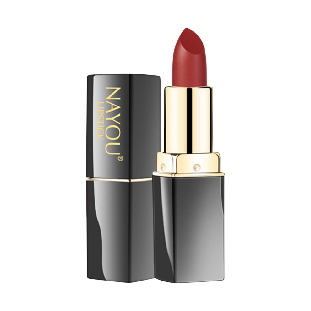 (A) Non Stick Cup Matte Lipstick Velvet Lipstick, Long Lasting Matte Lip Gloss Lipstick