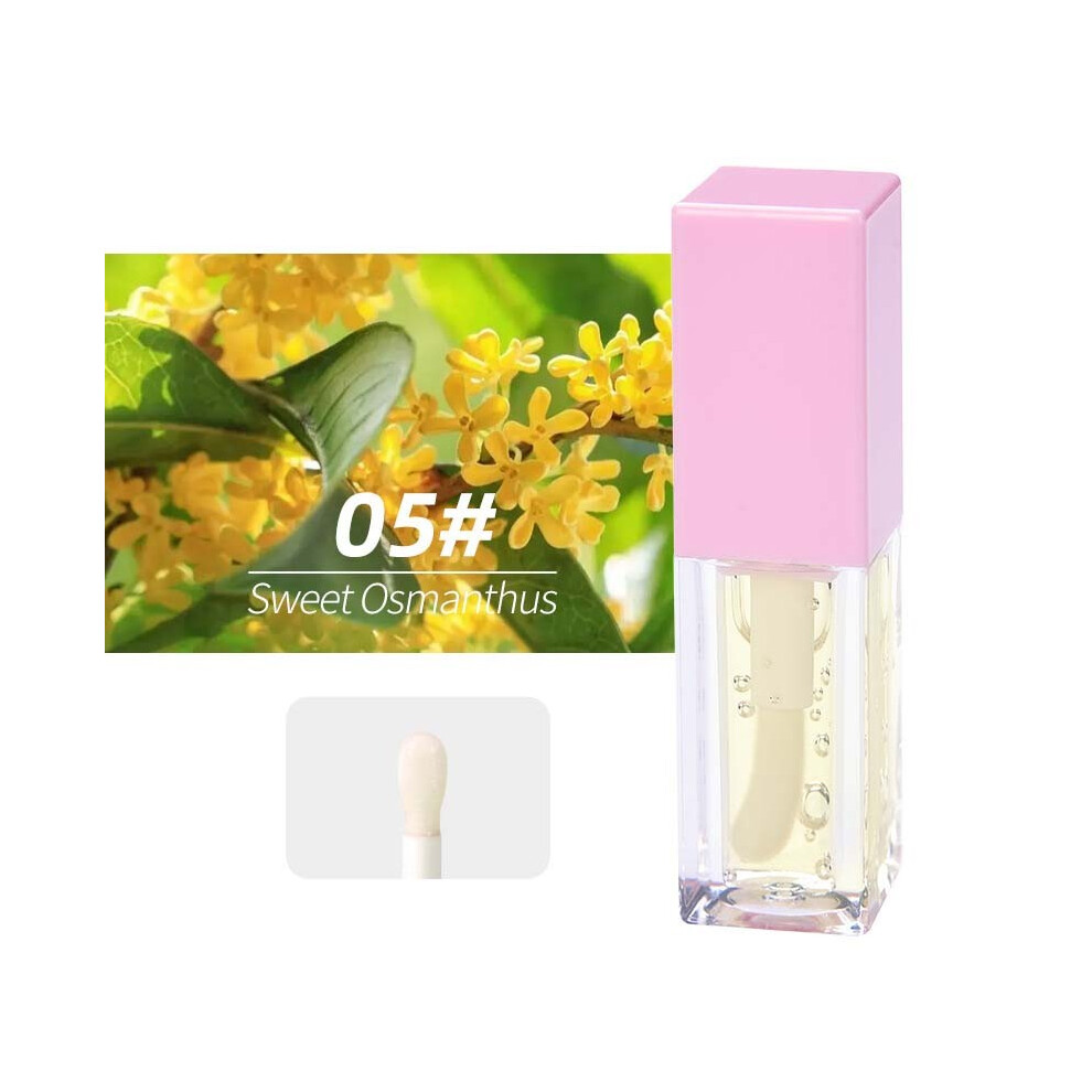 (E) Water Gloss Mirror  Lip Glaze Lip Color Lip Liquid Lip Gloss Dudu Transparent Glass Lipstick Lip Gloss Oil 5ml