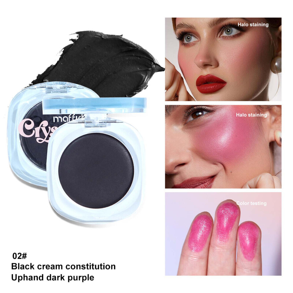 Cream (B) Blush Color Changing Blush For Cheeks And Tint Makeup Blush Ph Temperature Changing Tinted Blush Long Lasting Blendable Dewy