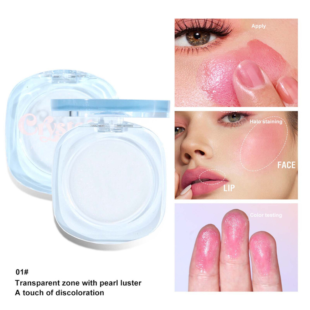 Cream (A) Blush Color Changing Blush For Cheeks And Tint Makeup Blush Ph Temperature Changing Tinted Blush Long Lasting Blendable Dewy