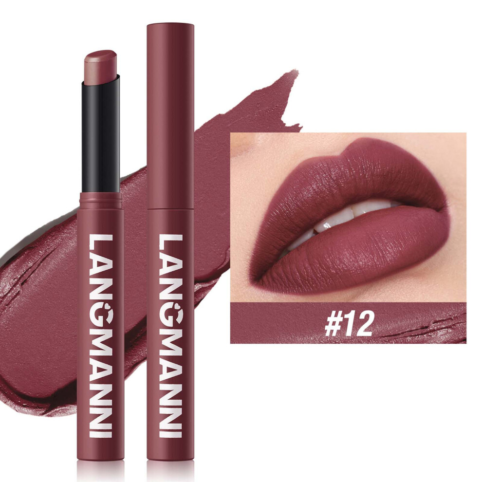 (L) Non Stick Cup Matte Lipstick  Velvet Lipstick Long Lasting Matte Lip Gloss Lipstick