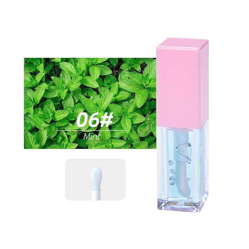 (F) Water Gloss Mirror  Lip Glaze Lip Color Lip Liquid Lip Gloss Dudu Transparent Glass Lipstick Lip Gloss Oil 5ml