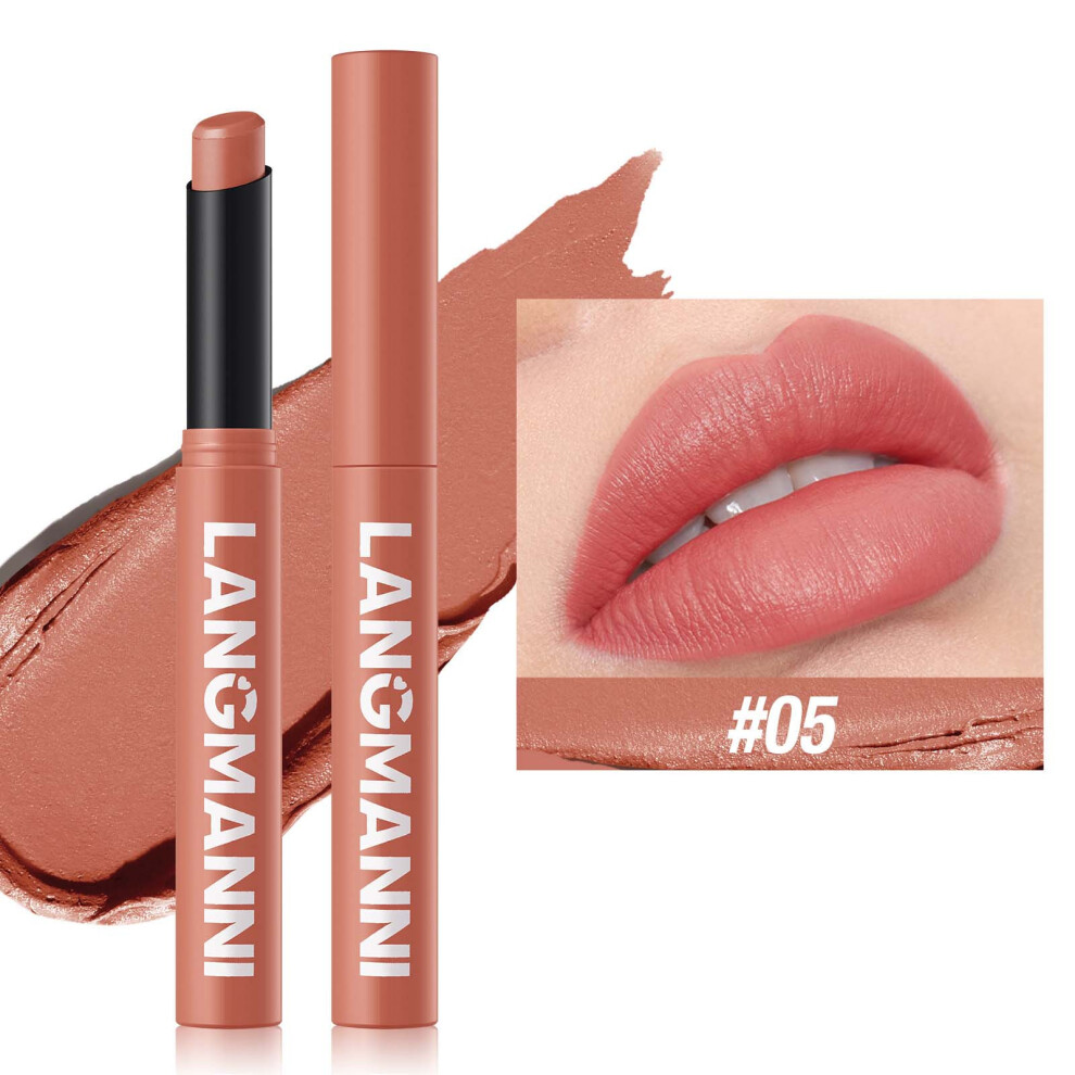 (E) Non Stick Cup Matte Lipstick  Velvet Lipstick Long Lasting Matte Lip Gloss Lipstick