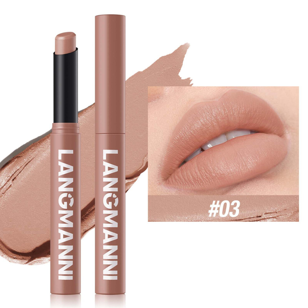 (C) Non Stick Cup Matte Lipstick  Velvet Lipstick Long Lasting Matte Lip Gloss Lipstick