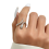 Schlangenförmiger Ring aus Silber Silver 1