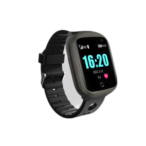 Smartwatch mit Herzfrequenz- und Blutdrucküberwachung, GPS-Positionierung, IP67 Black