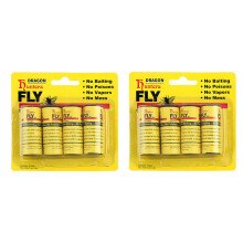 Fliegenfalle Fliegenfänger Fliegenpapierrolle 8 Stk