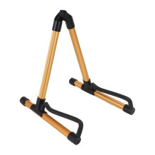 Hochbelastbarer Gitarrenständer Gold 2528,534 cm