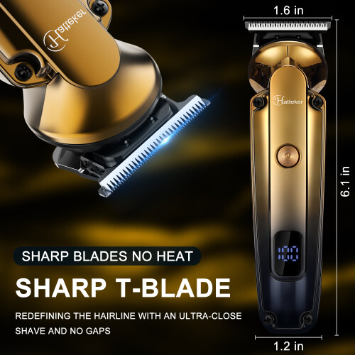 Tondeuse Cheveux et Barbe 6-en-1 Or 2