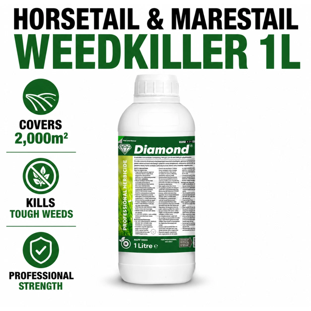 Diamond 1L Horsetail & Marestail Weed Killer Concentrate 2000M²