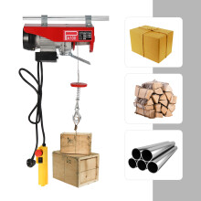 electric winch 220lbs engine hoist with remote control