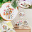 DIY Hand Embroidery Starter Kit - 3 Sets with Floral Patterns, Hoop and Tools 5