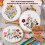 DIY Hand Embroidery Starter Kit - 3 Sets with Floral Patterns, Hoop and Tools 8