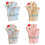 Multipurpose Knit Gloves Snowman Design Touchscreens-pink 2