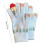 Multipurpose Knit Gloves Snowman Design Touchscreens-pink 4