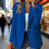 Women Long Sleeve Notched Lapel Button Work Office-apricot S 7