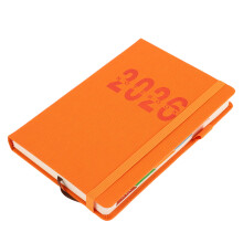 2026 Tagesplaner 400 Seiten, 14,50 x 21,49 cm, orange