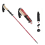 Bâton de randonnée en 5 sections à longueur réglable Red 1