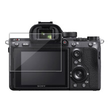 Explosionsgeschützter Anti-Fingerabdruck-Bildschirmfilm mit Lichtbogenkante für SONY-Kamera Transparent