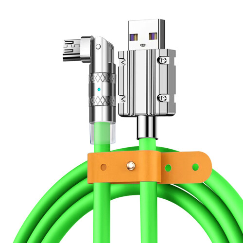 Cable de carga giratorio de 90 - 120 W - 1,2 m Green