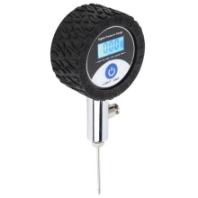 Fußball-Druckmesser, präziser Druckregler-Druckmesser, digitales Display, Aufblaszubehör