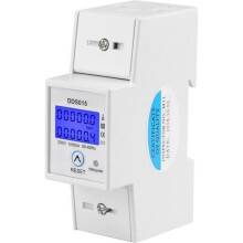 5–80 A 230 V 50 Hz DIN-Schienen-Einphasen-Wattmeter, elektronischer Energiezähler zur Messung des Stromverbrauchs in Watt