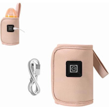 Babyflaschenwärmer, USB-Milchwärmer, sanfte Wärme, die die ideale Temperatur für Babymilch hält, geeignet für Milch